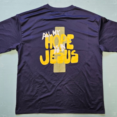 T-shirt vert côté coeur