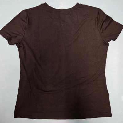 T-shirt bleu marine logo en grand