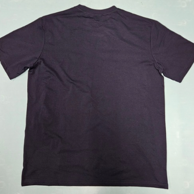 T-shirt bleu ciel logo en grand (Copie)2