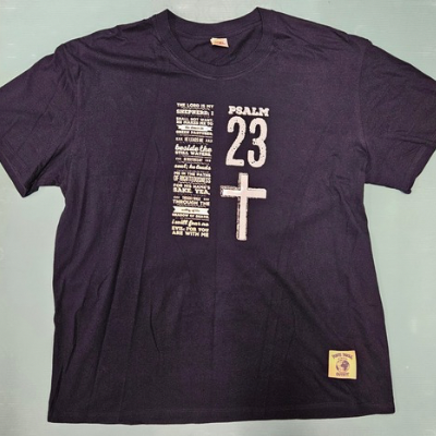 T-shirt bleu ciel logo en grand (Copie)7