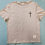 T-shirt bleu ciel logo en grand (Copie)9